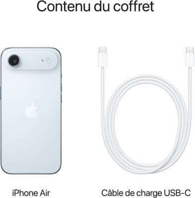 Smartphone APPLE iPhone Air Bleu ciel 256Go - Image 8