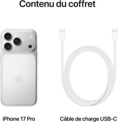 Smartphone APPLE iPhone 17 Pro Argent 256Go - Image 8