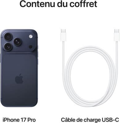 Smartphone APPLE iPhone 17 Pro Bleu intense 512Go - Image 8