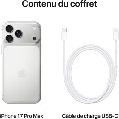 Smartphone APPLE iPhone 17 Pro Max Argent 512Go - Image 8