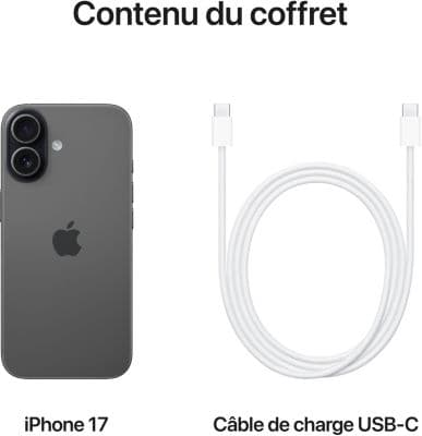 Smartphone APPLE iPhone 17 Noir 256Go - Image 8