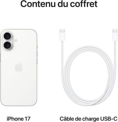 Smartphone APPLE iPhone 17 Blanc 256Go - Image 8