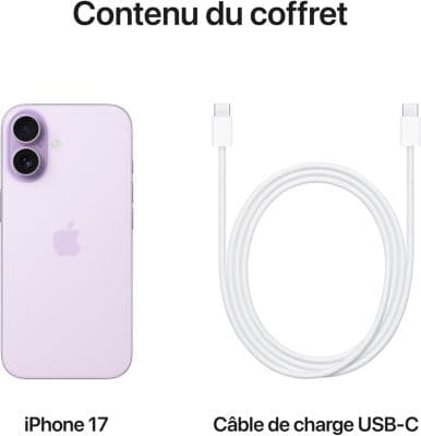 Smartphone APPLE iPhone 17 Lavande 256Go - Image 8