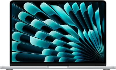 Ordinateur Apple MACBOOK Air 13" Puce M5 CPU 10 / GPU 8 coeurs Mémoire RAM 16Go Stockage 512Go SSD Argent