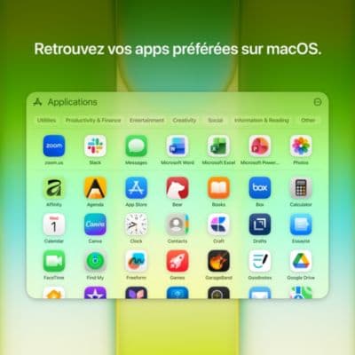 Ordinateur Apple MACBOOK Neo Puce A18 Pro CPU 6 / GPU 5 coeurs Mémoire RAM 8Go Stockage 512Go SSD Argent avec Touch ID - Image 6