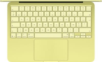 Ordinateur Apple MACBOOK Neo 13' A18 Pro CPU6 GPU5 8Go 512Go Jaune agrume - Image 2