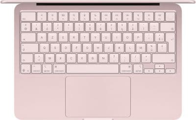 Ordinateur Apple MACBOOK Neo Puce A18 Pro CPU 6 / GPU 5 coeurs Mémoire RAM 8Go Stockage 512Go SSD Rose poudré avec Touch ID - Image 2