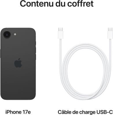 Smartphone APPLE iPhone 17e Noir 256Go - Image 7
