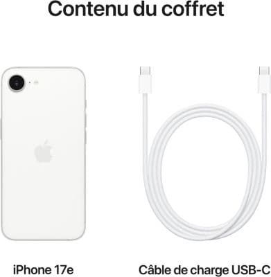 Smartphone APPLE iPhone 17e Blanc 256Go - Image 7