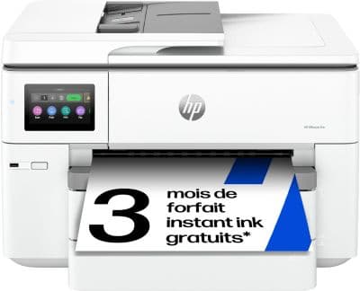 Imprimante jet d'encre HP OfficeJet Pro 9730e éligible Instant Ink