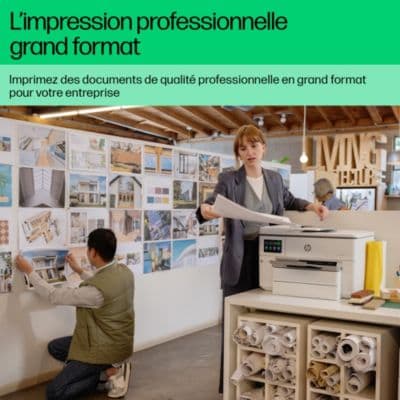 Imprimante jet d'encre HP OfficeJet Pro 9730e éligible Instant Ink - Image 5