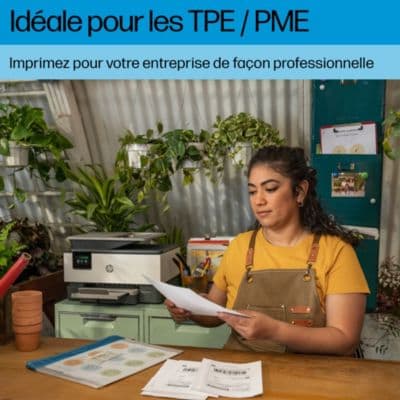 Imprimante jet d'encre HP OfficeJet Pro 9122e éligible Instant Ink - Image 5