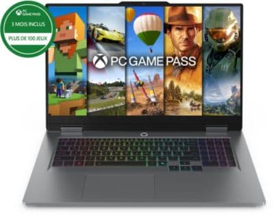 PC Gamer LENOVO Loq 17,3" FHD 165Hz Intel Core i7 13650HX Nvidia GeForce RTX 5060 32 Go RAM DDR5 SSD 512 Go