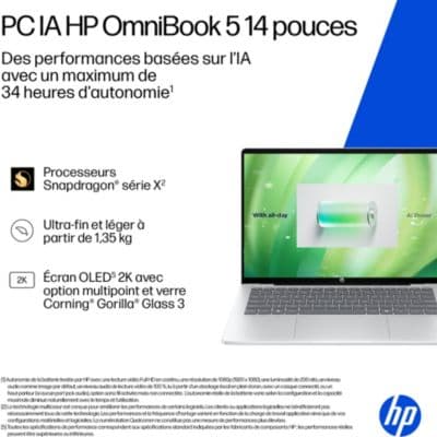 Ordinateur portable HP OmniBook 5 14-he0011nf OLED - Image 5