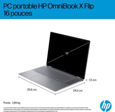PC Hybride HP OmniBook X Flip 16-ar0005nf - Image 4