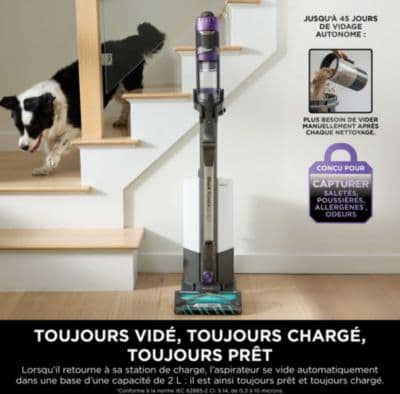 Aspirateur balai SHARK PowerDetect avec base de vidage automatique IP3251EUT - Image 5