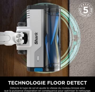 Aspirateur balai SHARK IZ380EUT PowerPro Pet avec brosse motorisée pour poils d’animaux - Image 2