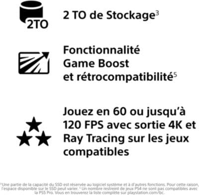 Console SONY PS5 Pro Reconditionné - Image 5