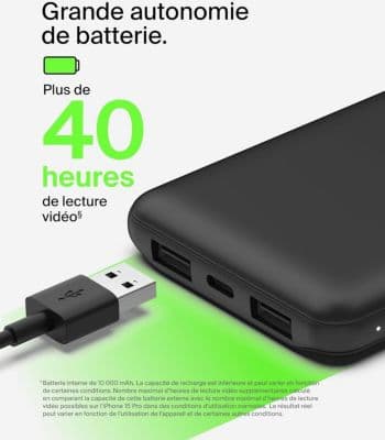Station de charge BELKIN 10000 mAh noir - Image 8