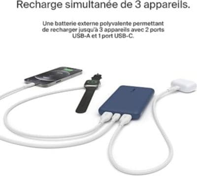 Batterie externe BELKIN 10000 mAh bleu - Image 6