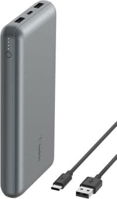 Batterie externe BELKIN 10 000 mAh grise - Image 1