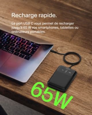 Batterie externe BELKIN 20000 mAh 65W pour ordinateur portable - Image 7