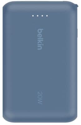 Batterie externe BELKIN 10000 mAh avec cable USB-C intégre bleu - Image 3