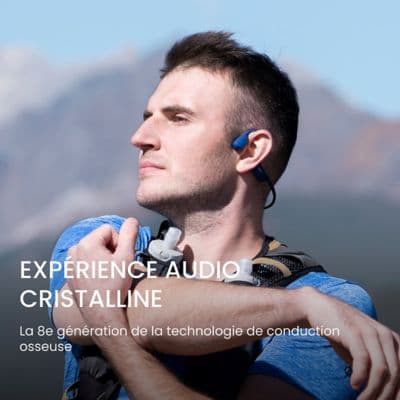 Casque SHOKZ OpenRun USB-C Bleu - Image 5