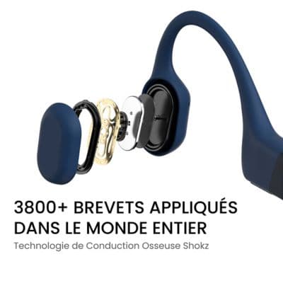 Casque SHOKZ OpenRun USB-C Bleu - Image 7