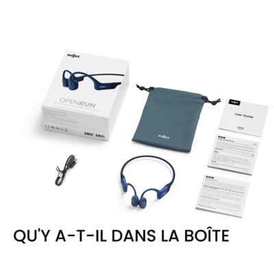 Casque SHOKZ OpenRun USB-C Bleu - Image 9