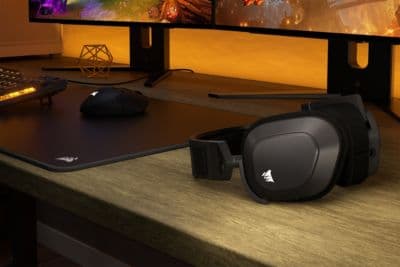 Casque gamer CORSAIR HS80 MAX Wireless Steel Gray - Image 2