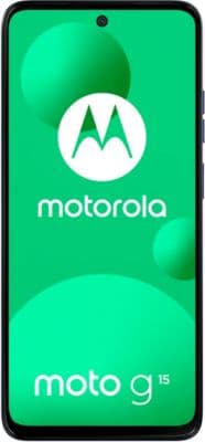 Smartphone MOTOROLA G15 Bleu Marine 256Go - Image 3