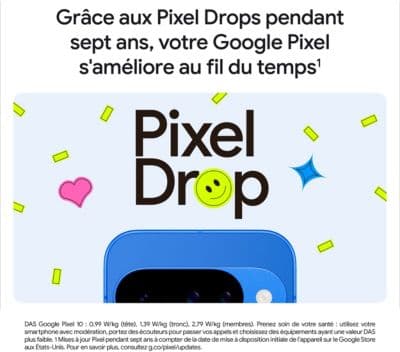 Smartphone GOOGLE Pixel 10 Indigo 128Go - Image 8
