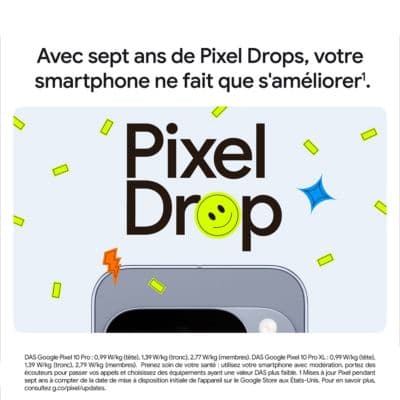Smartphone GOOGLE Pixel 10 Pro XL Noir Volcanique 256Go - Image 9