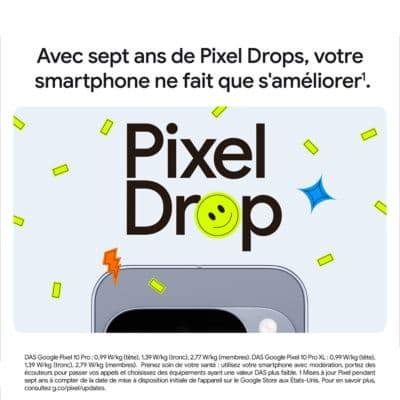 Smartphone GOOGLE Pixel 10 Pro XL Quartz Gris 256Go - Image 9