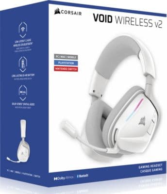 Casque gamer CORSAIR VOID ELITE V2 SANS FIL PS5 - Image 9