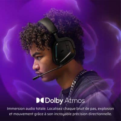 Casque gamer CORSAIR VOID ELITE V2 SANS FIL Carbon - Image 3