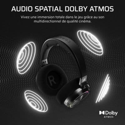 Casque gamer CORSAIR VIRTUOSO MAX WIRELESS Carbon - Image 5