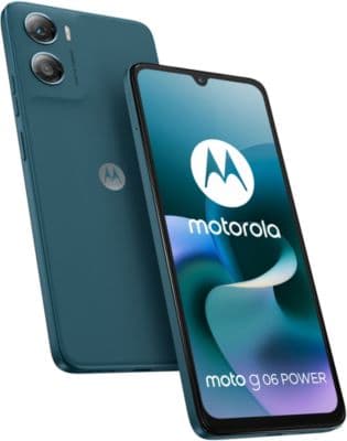 Motorola Smartphone MOTOROLA G06 Power 256Go Bleu Tapestry