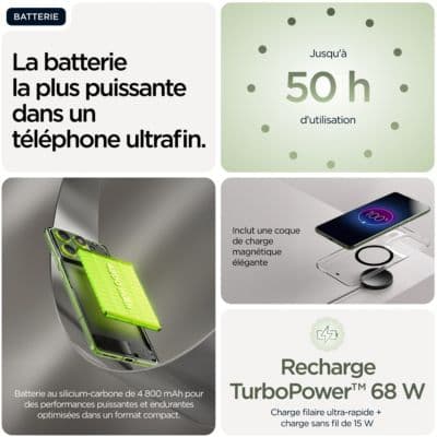 Smartphone MOTOROLA Smartphone MOTOROLA Edge70 512Go Vert Ol - Image 7