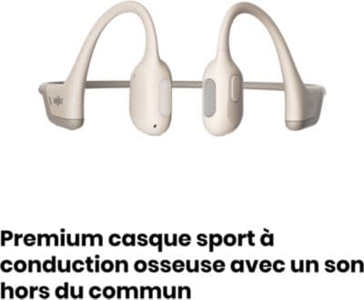 Casque SHOKZ OpenRun Pro Beige - Image 2