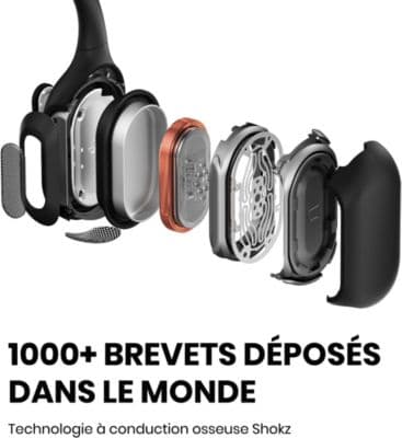 Casque SHOKZ OpenRun Pro Noir - Image 3