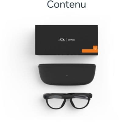 Lunettes connectées META Oakley HSTN Noir Prizm Polar Noir - Image 8