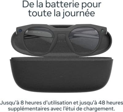 Lunettes connectées META Oakley HSTN Full Clear Tansitions Gs Gris - Image 7