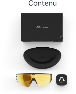 Lunettes connectées META Oakley Vanguard Noir Prizm™ 24K - Image 8