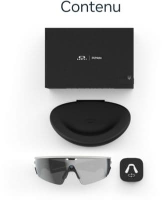 Lunettes connectées META Oakley Vanguard Blanc, Prizm™ Black - Image 8
