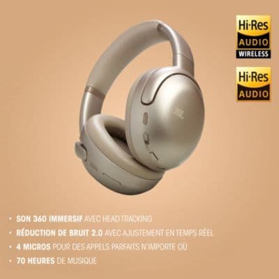 Casque JBL Tour One M3 Champagne - Image 3