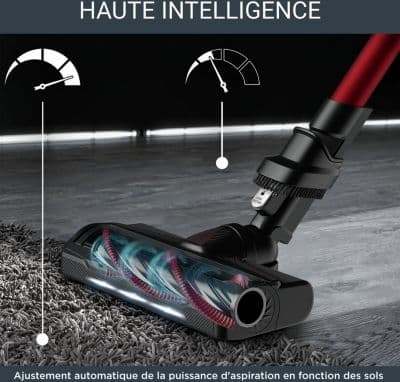 Aspirateur balai ROWENTA X Force Flex 9.60 Kit Animal RH2079WO - Image 6