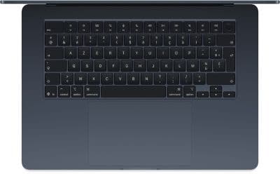 Ordinateur Apple MACBOOK Air 13,6" Puce M4 CPU 10 / GPU 8 coeurs Mémoire RAM 16Go Stockage 1To SSD Retina Minuit - Image 2