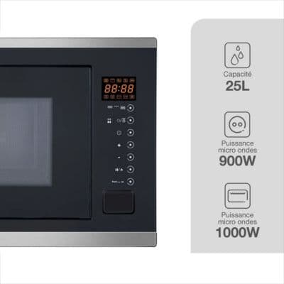 Four encastrable ESSENTIELB EFMP 105i2 + Micro ondes grill encastrable ESSENTIELB EMEG253n Grill - Image 9